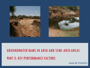 Part 3 Lecture Groundwater Dams