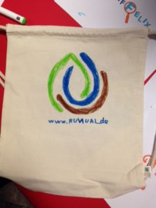 Long Night of the Sciences - RUVIVAL bag designed by a visitor