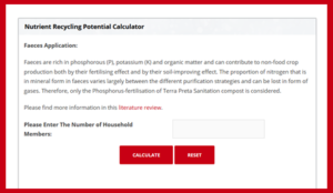 Nutrient Recycling Potential Calculator