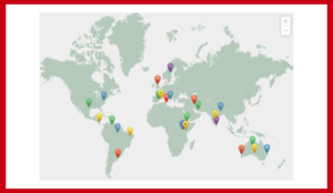 World Map of Sustainable Environmental Practices